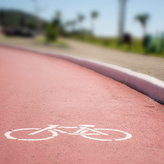 Ciclovia na cidade