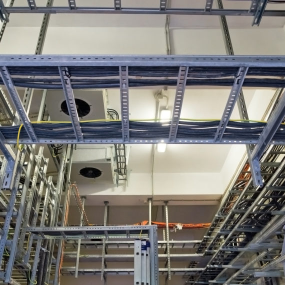 Cable Trays at Electricity Room